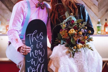 Unconventional Wedding 