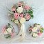 Ellenbury Ribbon Roses wedding Bouquets 