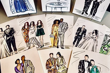 HH Illustrates Weddings 