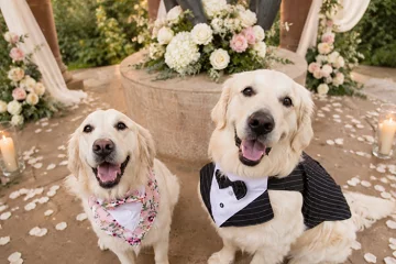Home is Where the Hound Is Wedding ChaPAWrone 