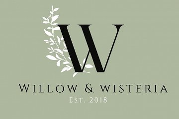 Willow and Wisteria Flowers 