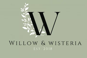Willow and Wisteria Flowers 