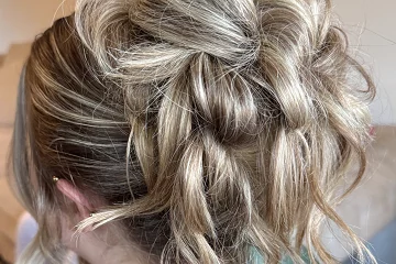 Natalie Claire bridal hair 