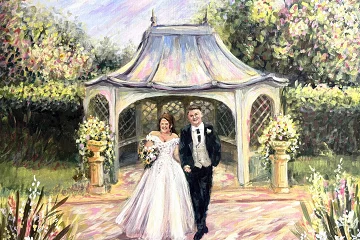 Hertfordshire Wedding Painter