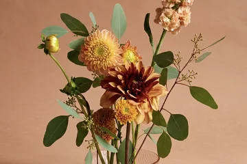 Rose and Wild Wedding Florals