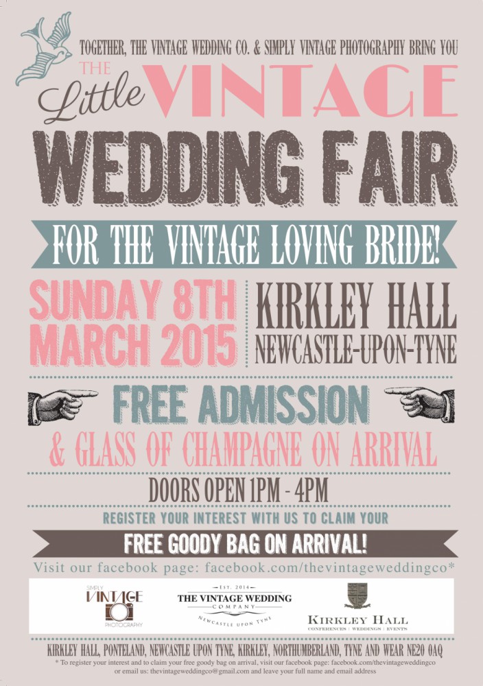 The Little Vintage Wedding Fair - 8th March 2015