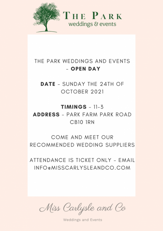 The Park Weddings and Events