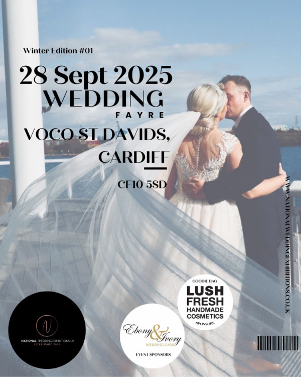 Wedding Fayre 28th Sept, Voco St Davids THE BIG ONE  - 28th September 2025