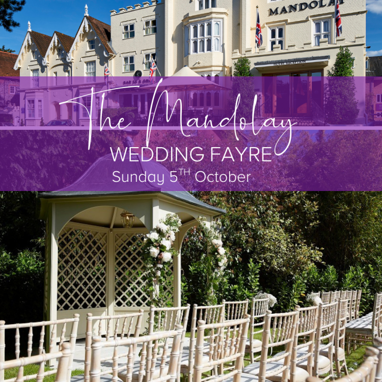 Mandolay Hotel Guildford Wedding Fayre - 5th October 2025