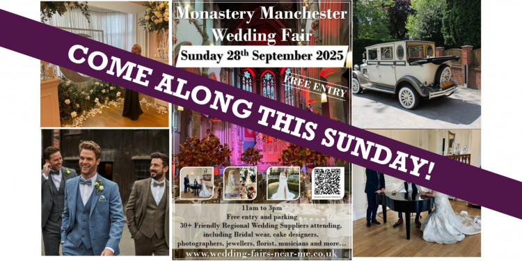 The Monastery Manchester Wedding Fair (28th September) - 28th September 2025