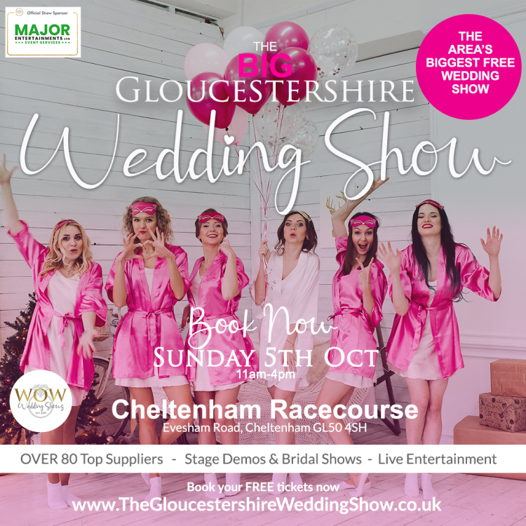 The Gloucestershire Wedding Show at Cheltenham Racecourse - 5th October 2025