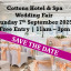 Cottons Hotel and Spa Wedding Fair (7th September) - 7th September 2025