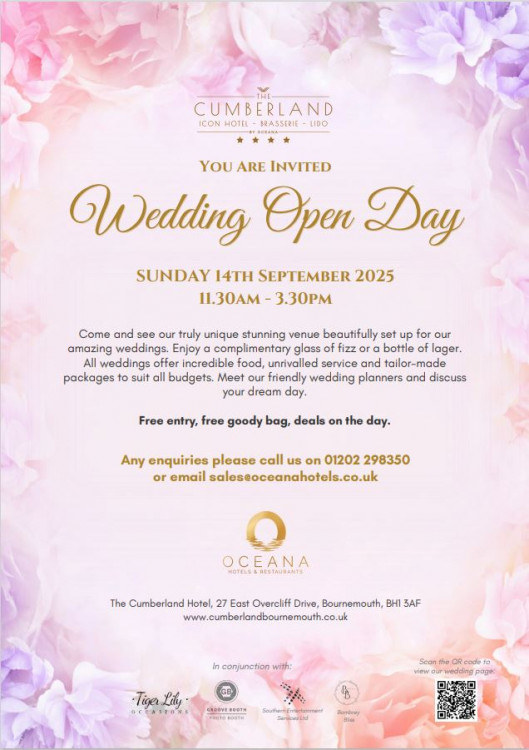 The Cumberland Hotel - Wedding Open Day - 14th September 2025