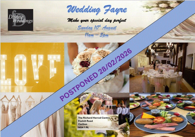 The Richard Herrod Centre Carlton Wedding Fayre - 10th August 2025
