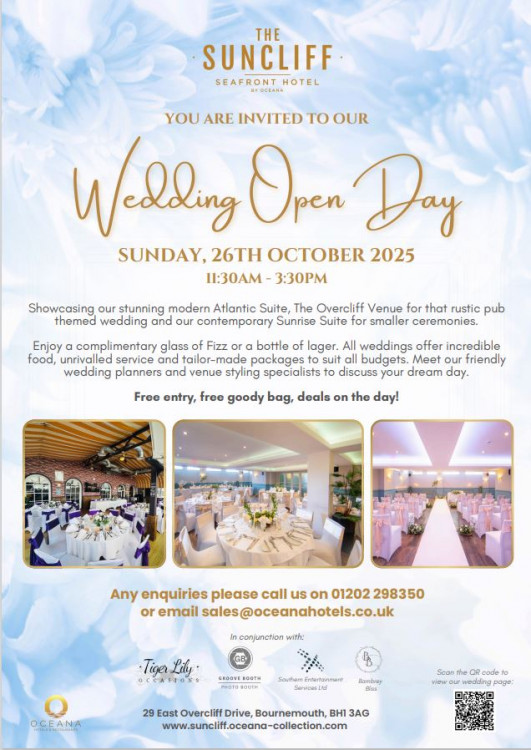 The Suncliff Hotel - Wedding Open Day  - 26th October 2025