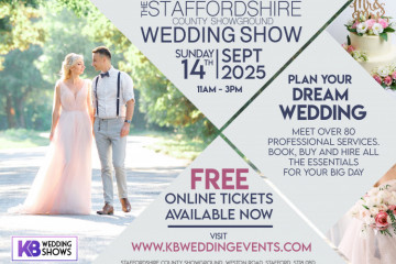 The Staffordshire County Showground Wedding Show - 14th September 2025