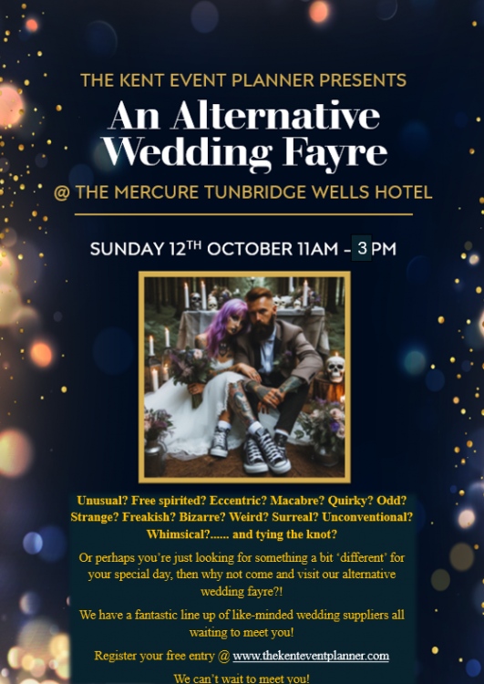 An Alternative Wedding Fayre - 12th October 2025