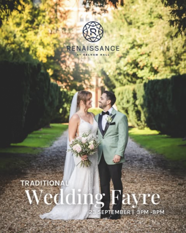 Wedding Fayre - Renaissance at Kelham Hall - 23rd September 2025