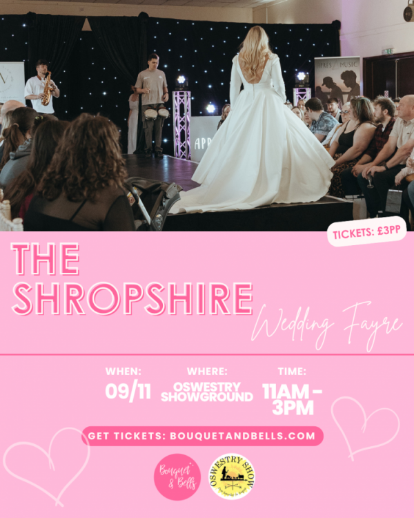 The Shropshire Wedding Fayre - 9th November 2025