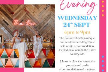 The Canary Shed Open Evening - 24th September 2025