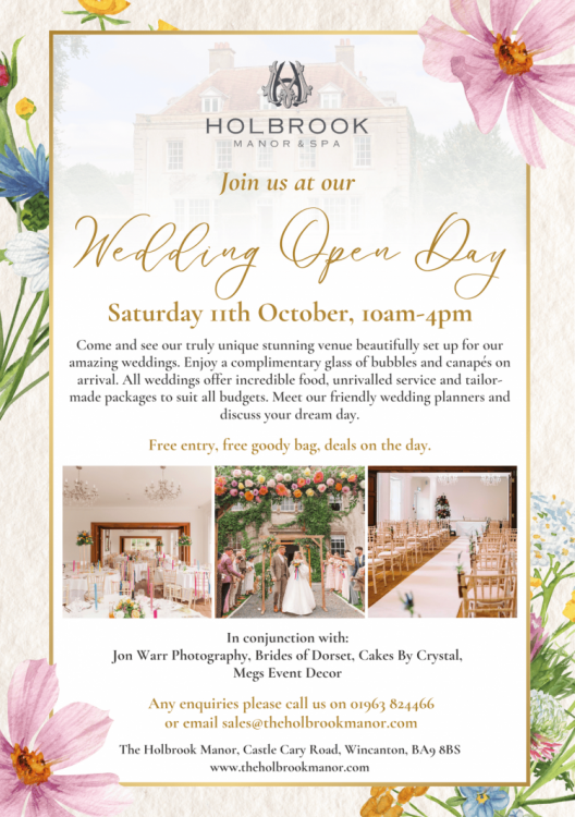Holbrook Manor Wedding Open Day - 11th October 2025