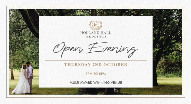 October Open Evening at Holland Hall - 2nd October 2025