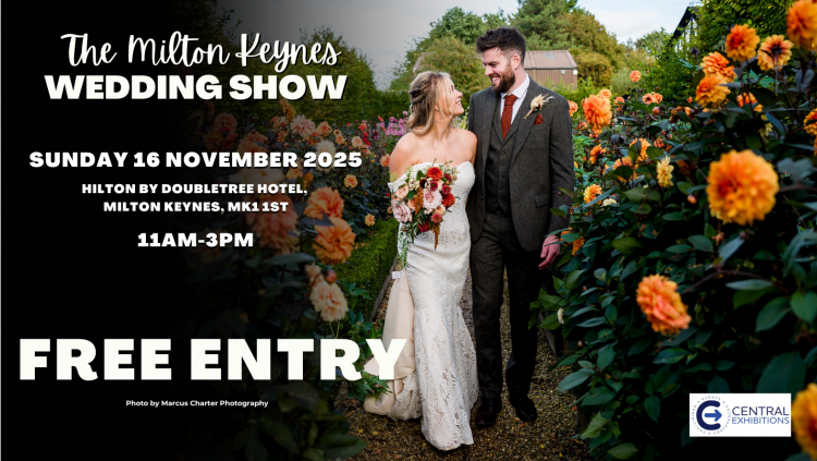 Milton Keynes Wedding Show at the DoubleTree by Hilton Hotel - 16th November 2025
