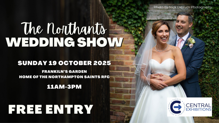 Northants Wedding Show, Sunday 19th October - 19th October 2025