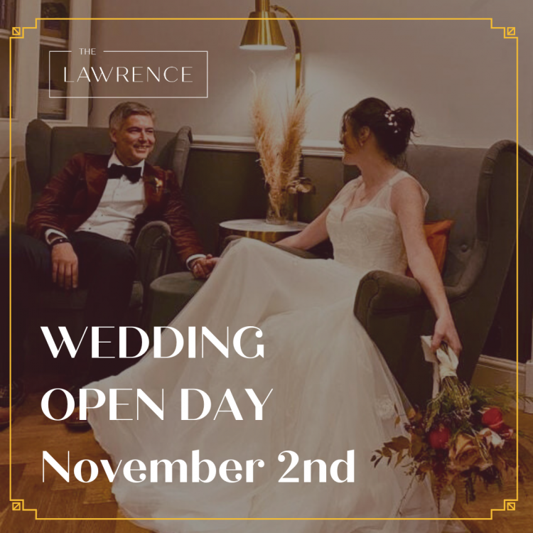 The Lawrence Hotel Wedding Open Day - 2nd November 2025