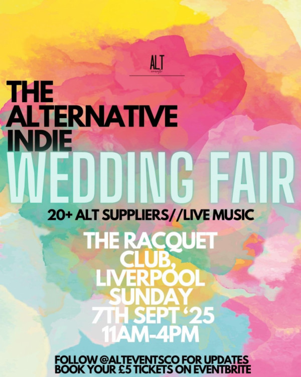 ALT/INDIE WED FAIR in Liverpool - 7th September 2025