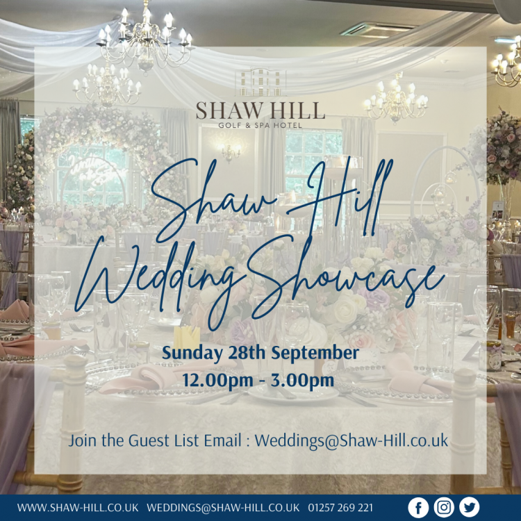 Shaw Hill Autumn Wedding Showcase - 28th September 2025