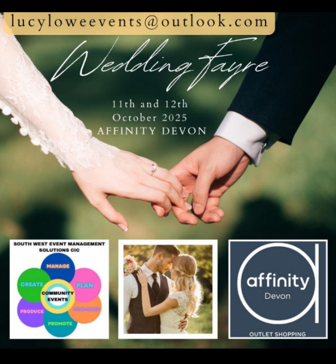 Affinity Wedding Fayre - Bideford  - 12th October 2025