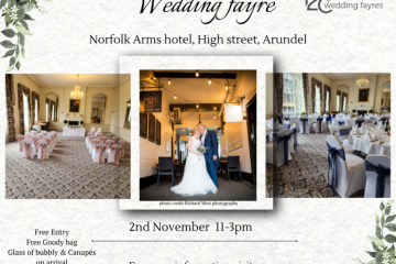 Norfolk Arms Arundel Autumn Wedding Fayre - 2nd November 2025