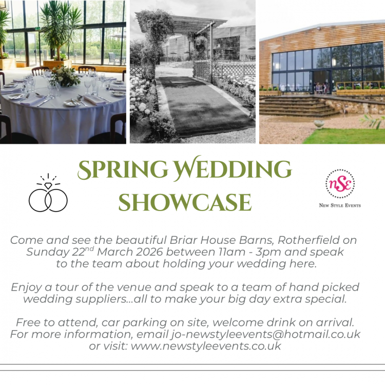 Briar House Barns Wedding Showcase - 22nd March 2026