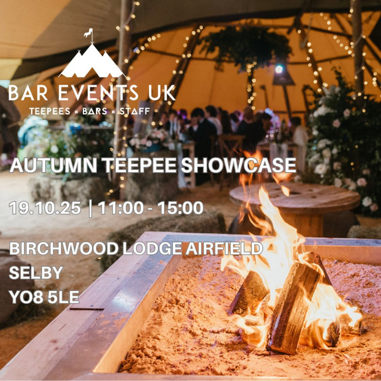 Birchwood Lodge Airfield Autumn Teepee Showcase - 19th October 2025
