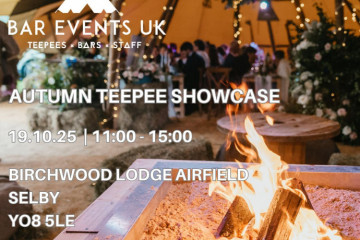 Birchwood Lodge Airfield Autumn Teepee Showcase - 19th October 2025