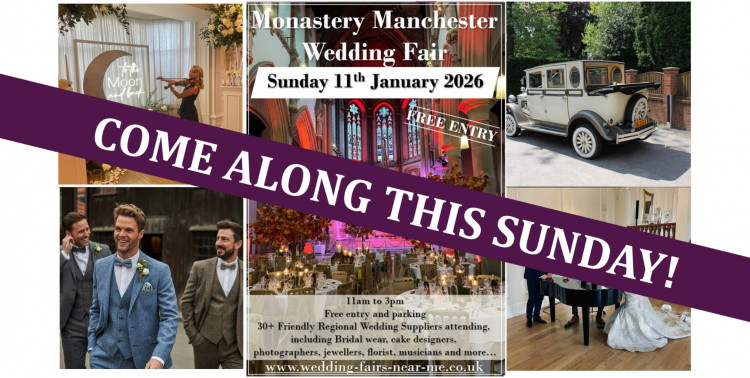 The Monastery Manchester Wedding Fair (11th January) - 11th January 2026