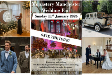 The Monastery Manchester Wedding Fair (11th January) - 11th January 2026