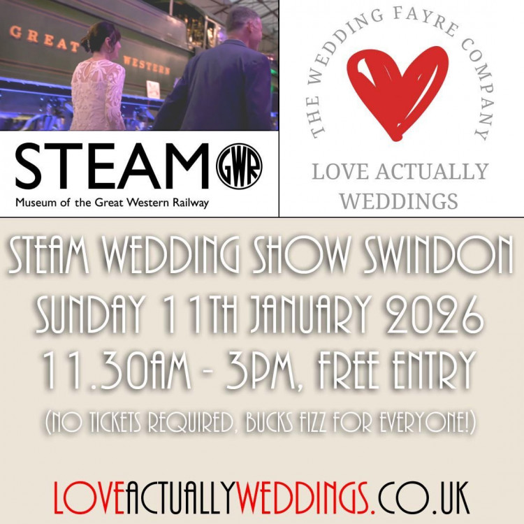 Steam Wedding Show Swindon - 11th January 2026