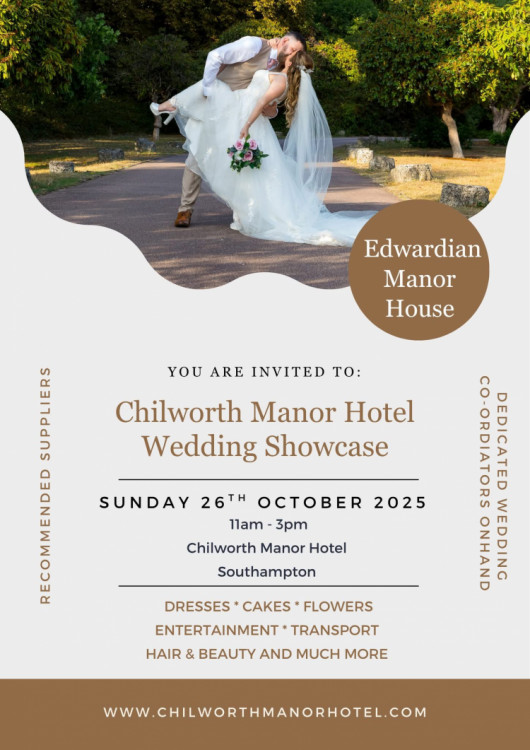 Chilworth Manor Hotel Wedding Fayre - 26th October 2025