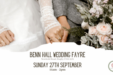 BENN Hall Wedding Fayre in Rugby - 27th September 2026