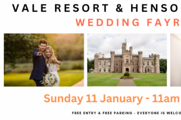 Wales' Biggest Wedding Fayre at The Vale Resort  - 11th January 2026