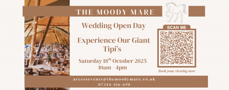 Tipi Open Day at The Moody Mare - 18th October 2025