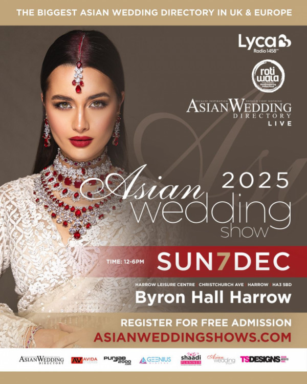 The Asian Wedding Show  - 7th December 2025