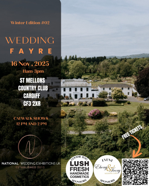 Wedding Fayre 16th Nov, St Mellons Golf Club, Cardiff , - 16th November 2025
