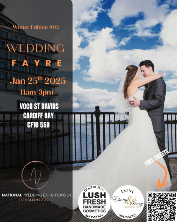 Wedding Fayre 25th Jan, Voco St Davids The Big One  - 25th January 2026