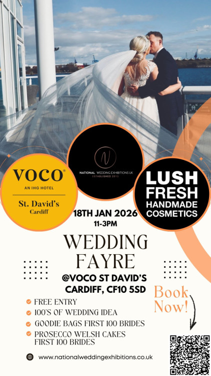 Wedding Fayre 18th Jan, Voco St Davids The Big One  - 18th January 2026