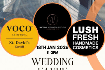 Wedding Fayre 18th Jan, Voco St Davids The Big One  - 18th January 2026