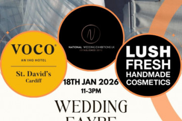 Wedding Fayre 18th Jan, Voco St Davids The Big One  - 18th January 2026