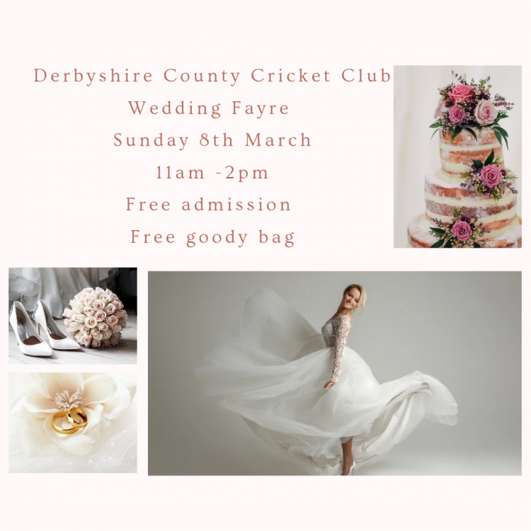 Derbyshire County Cricket Club Wedding Fayre  - 8th March 2026